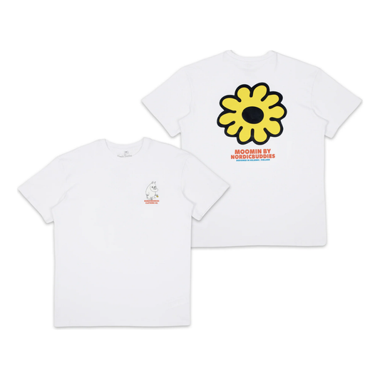 Moomintroll's Flower T-Shirt Unisex - White