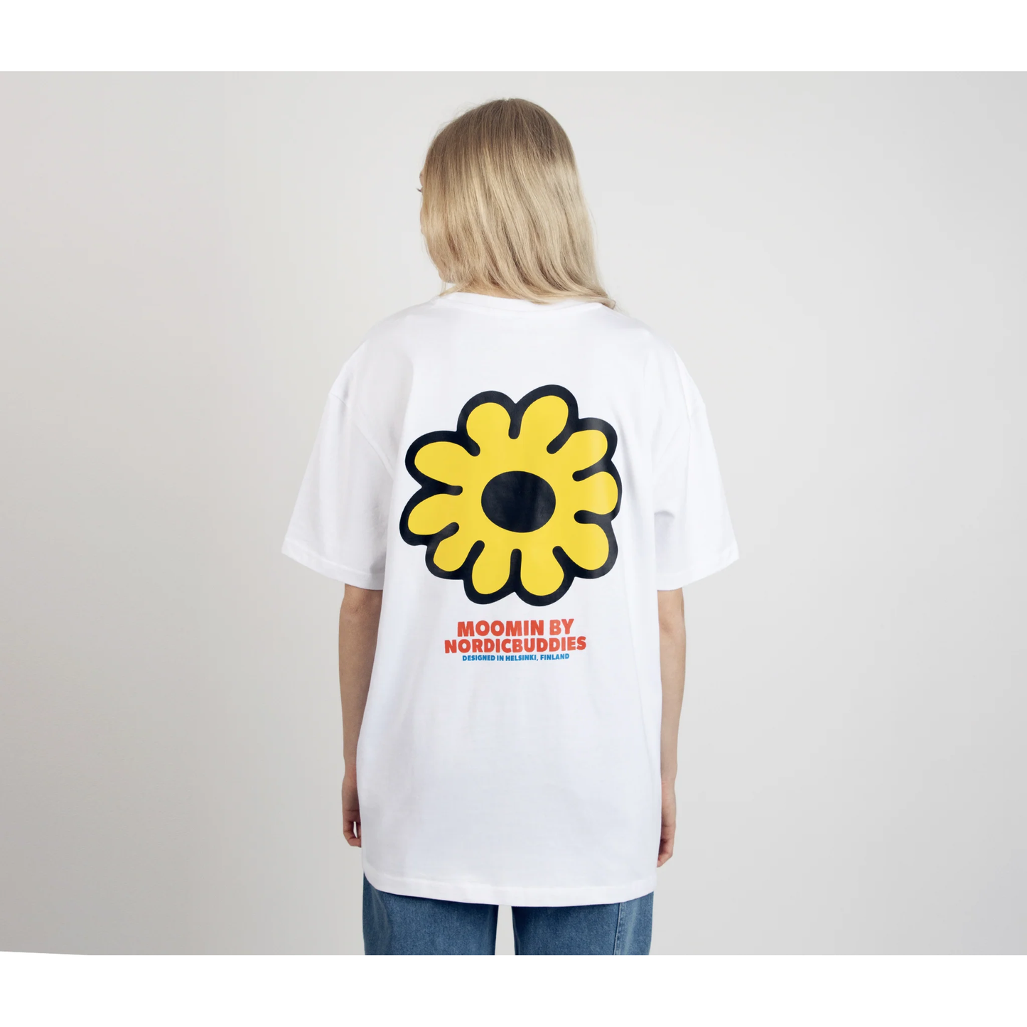 Moomintroll's Flower T-Shirt Unisex - White