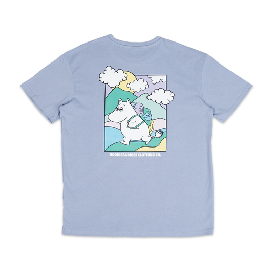 Moomintroll's Adventure T-Shirt Unisex - Blue