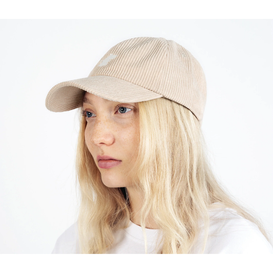 Moomintroll Corduroy Adult Cap - Sand