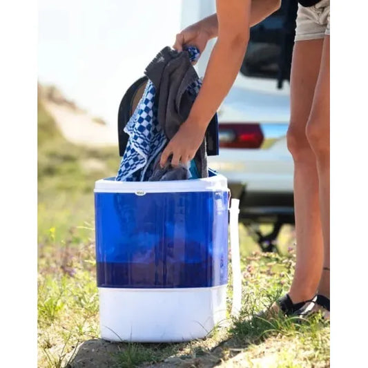 Mestic siirrettävä pesukone linkouksella MW-120