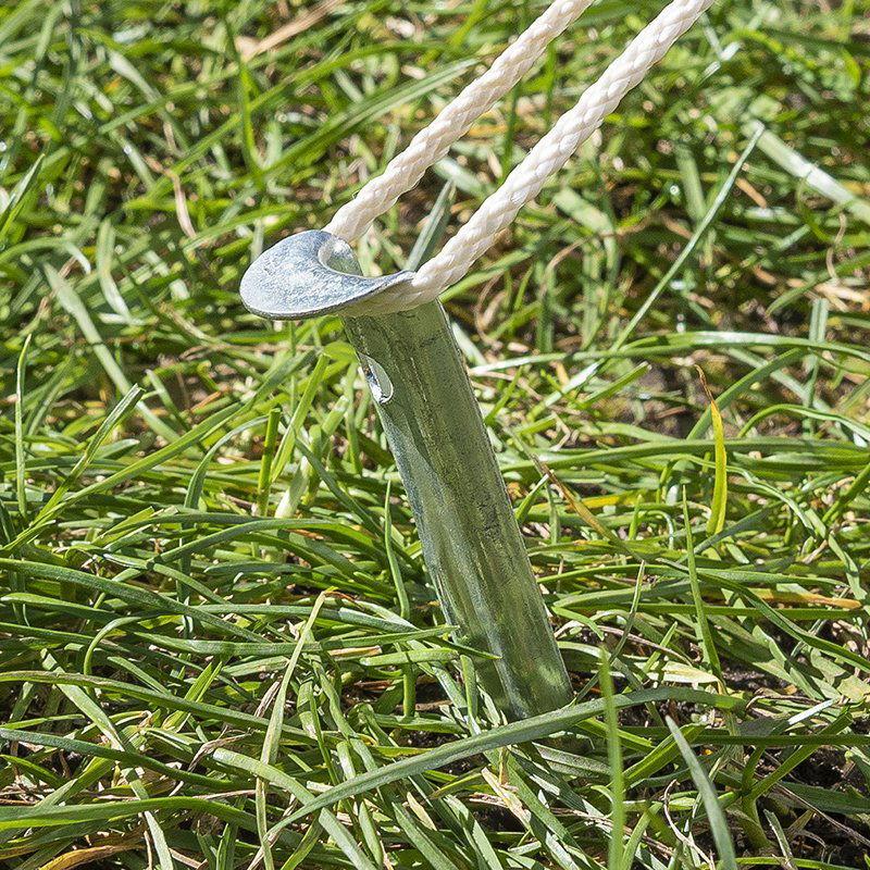 Metallinen puolipyöreä telttakiila 22cm - Kotikauppa