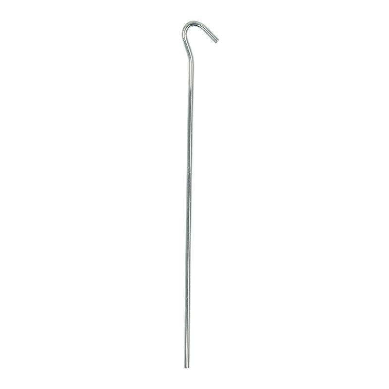 Metallinen telttakiila 25cm avosilmukalla 10 kpl sisään polyeteenipussissa - Kotikauppa