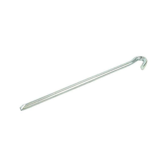 Metallinen telttakiila tarzan 23cm 6 kpl sisään polyeteenipussissa - Kotikauppa