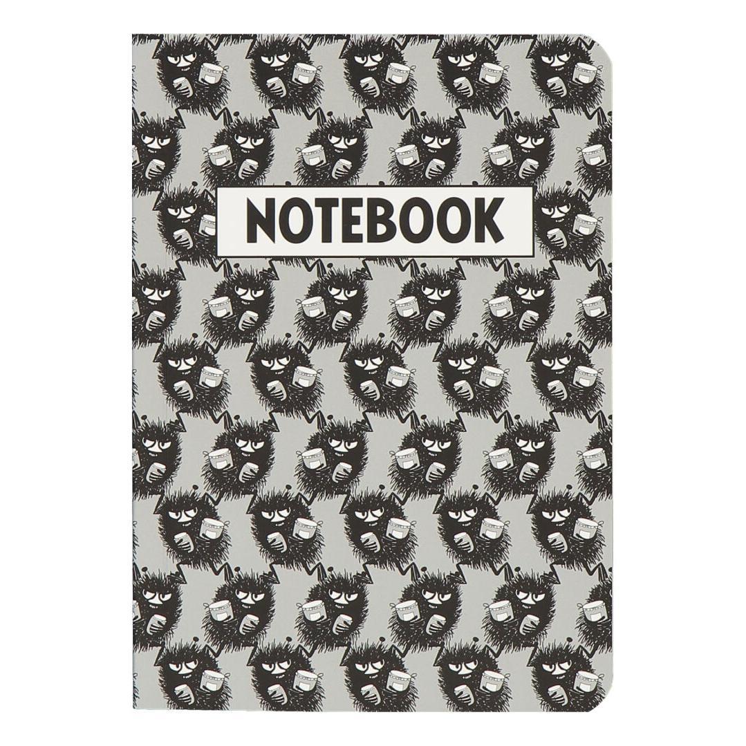 Moomin Pop Art muistikirja A6 harmaa | 42986