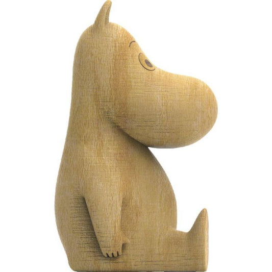 Puinen koristehahmo Muumipeikko