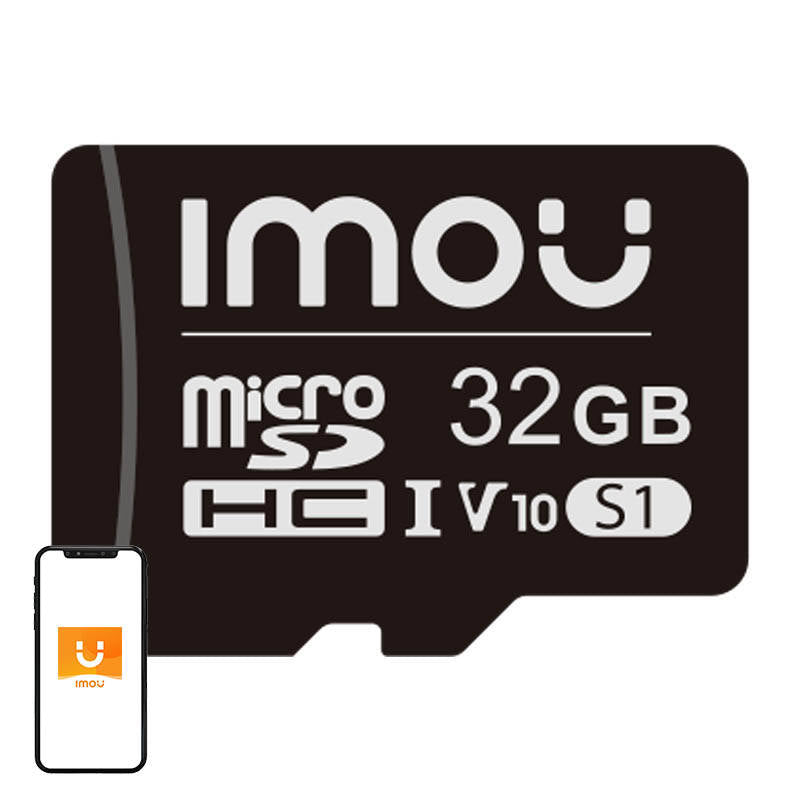 MuistikorttiIMOU microSD 32GB (UHS-I, SDHC, 10/U1/V10, 90/20) - Kotikauppa