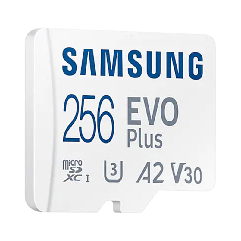 MuistikorttiSamsung microSD MB-MC256SA EU EVO Plus 256GB + adapter - Kotikauppa