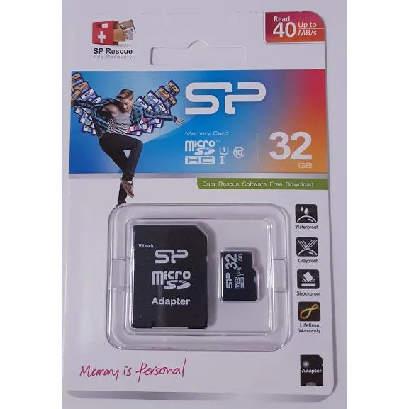 Muistikortti micro SDHC valvontakameraan 32 GB Class muistikortti SD-Adapterilla | 70421 | | Kotikauppa |