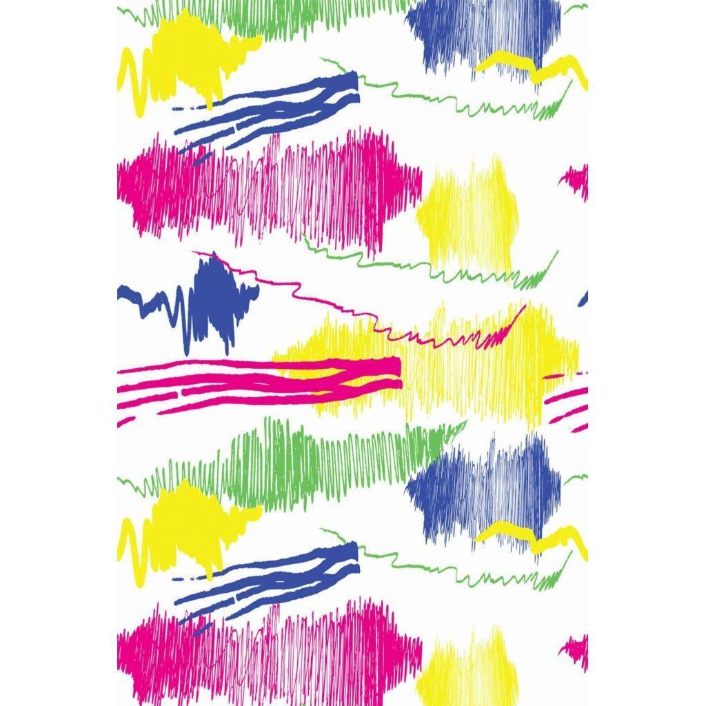 Multicolor doodles abstract (itseliimautuva) - Kotikauppa