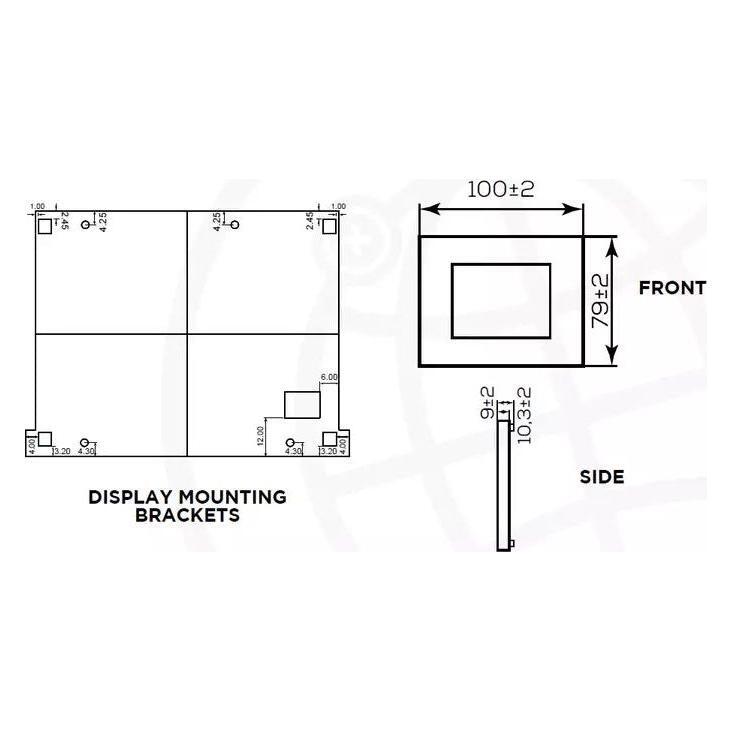 NDS LCD kosketusnäyttö NBus - Kotikauppa