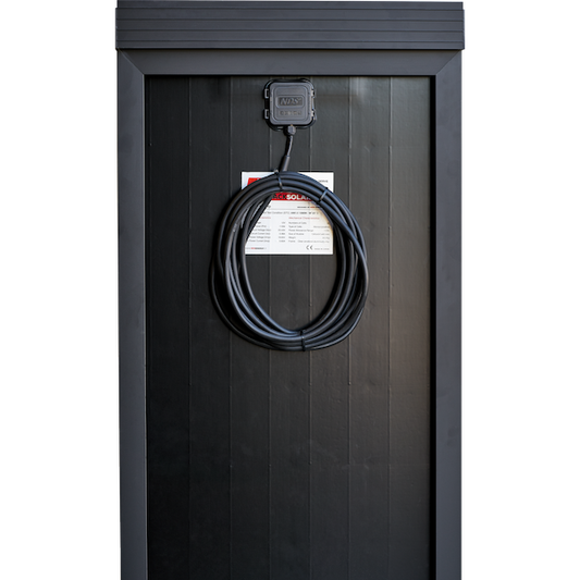 NDS aurinkopaneelisarja Blacksolar 165 Wp + Victron Energy SmartSolar MPPT 75/15 - Kotikauppa