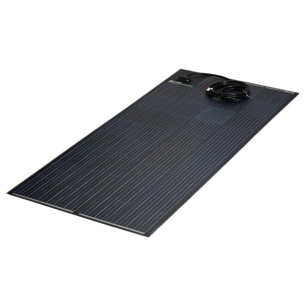NDS lisäaurinkopaneeli LightSolar LSE 195 W, kytkentärasia paneelin päällä | LSE195BF | 8058093764691 | Kotikauppa | NDS