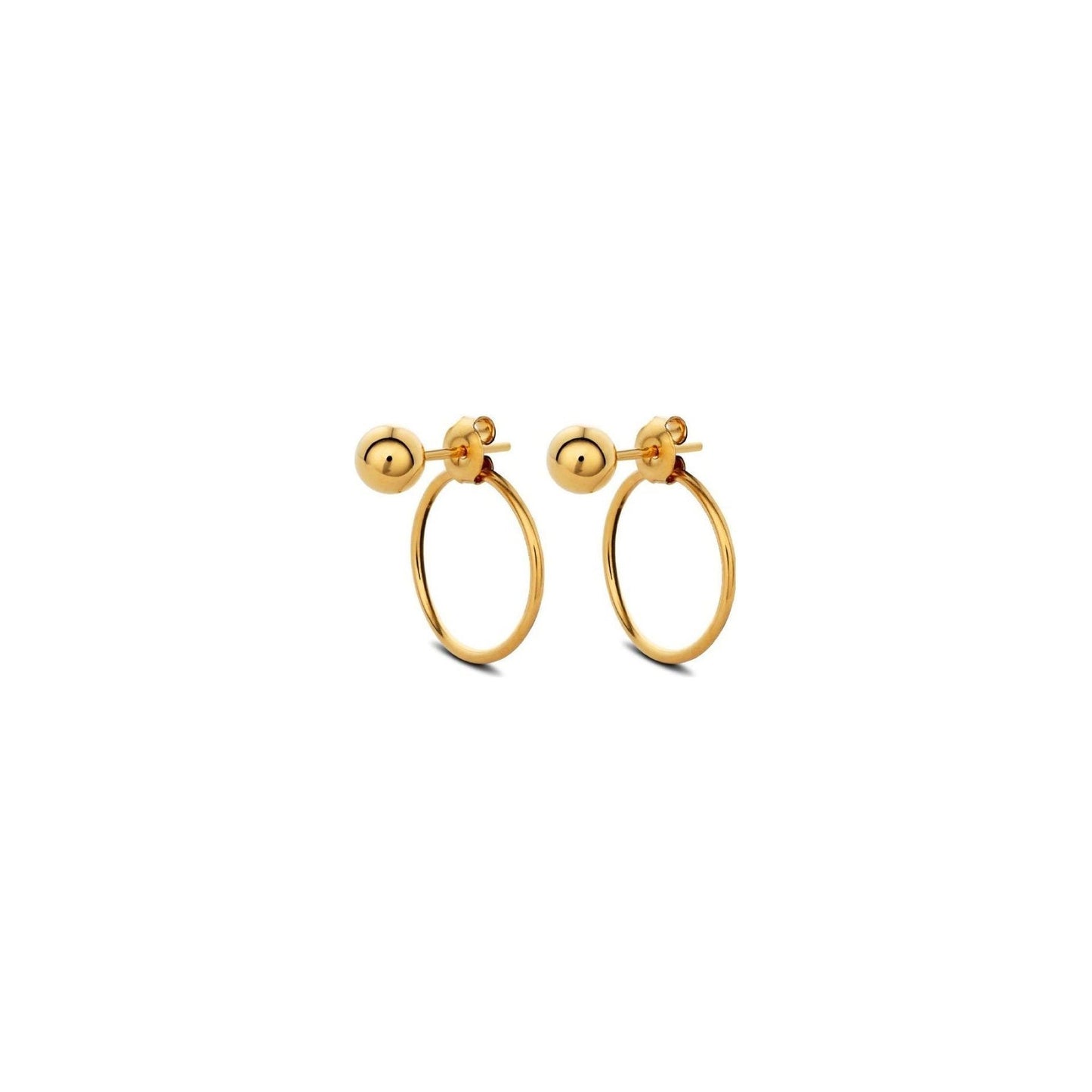 Chord Earrings - Gold