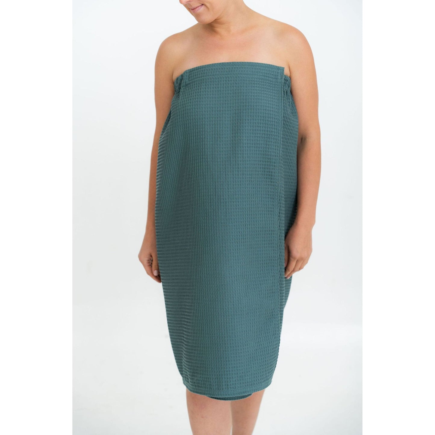 Women's Spa Wrap Towel with Velcro and Elastic