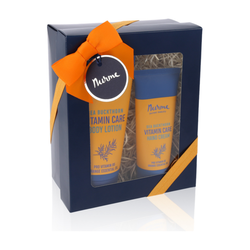 Natural Gift Set "Sea Buckthorn-Orange" - Kotikauppa