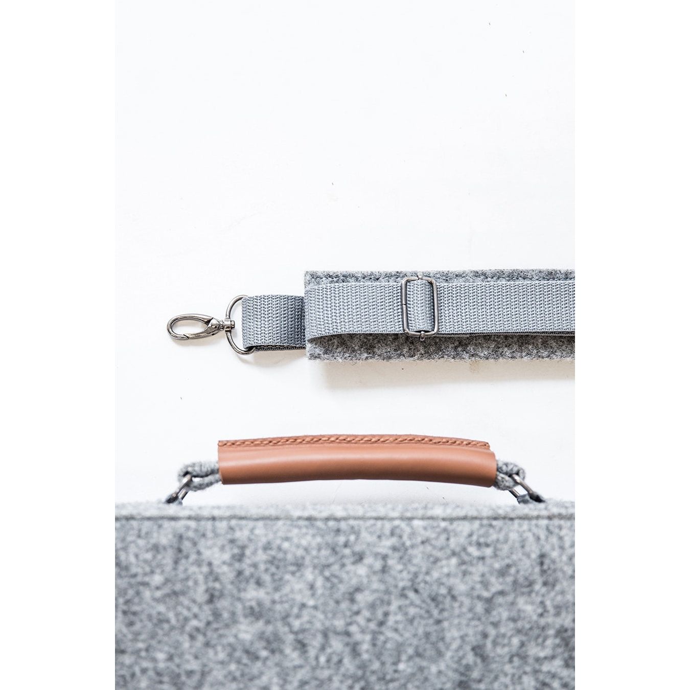 Briefcase Sören - Grey