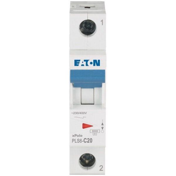 JOHDONSUOJAKATKAISIJA EATON PLS6-C20, 6kA 1-NAP C 20A