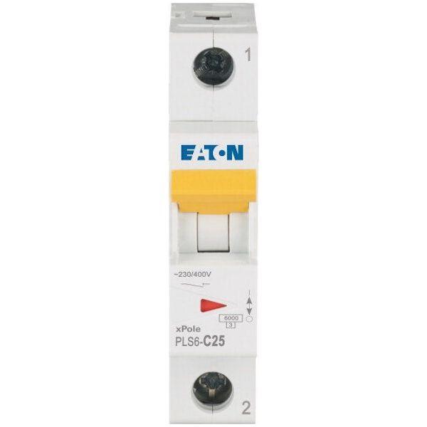 JOHDONSUOJAKATKAISIJA EATON PLS6-C25, 6kA 1-NAP C 25A