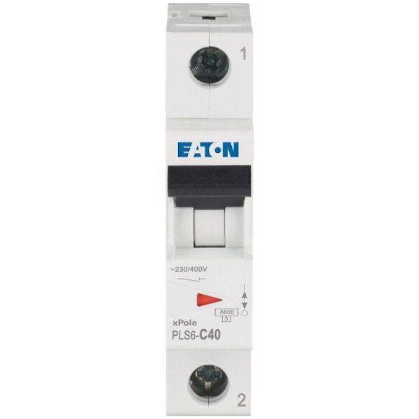 JOHDONSUOJAKATKAISIJA EATON PLS6-C40, 6kA 1-NAP C 40A