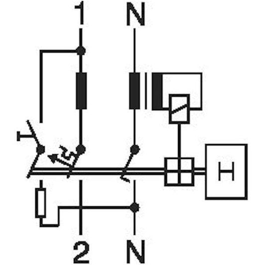 VIKAVIRTAJOHDONSUOJAKATK EATON PKNM-10/1N/C/003-A, 10A C 30mA