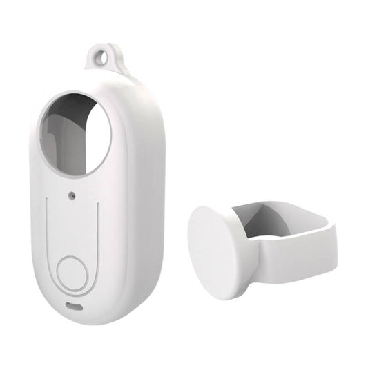 PULUZ silicone case with lens cover for Insta360 GO 3 / GO 3S White - Kotikauppa