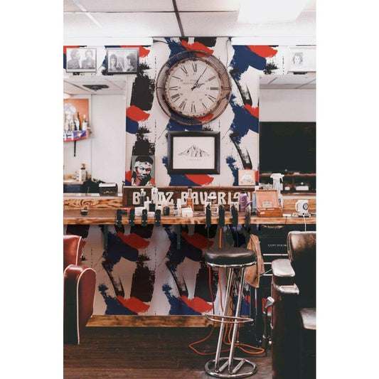 Paint brush stroke barber (itseliimautuva) - Kotikauppa