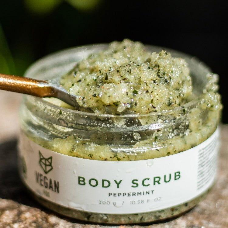 Peppermint Body Scrub, 300 g - Kotikauppa