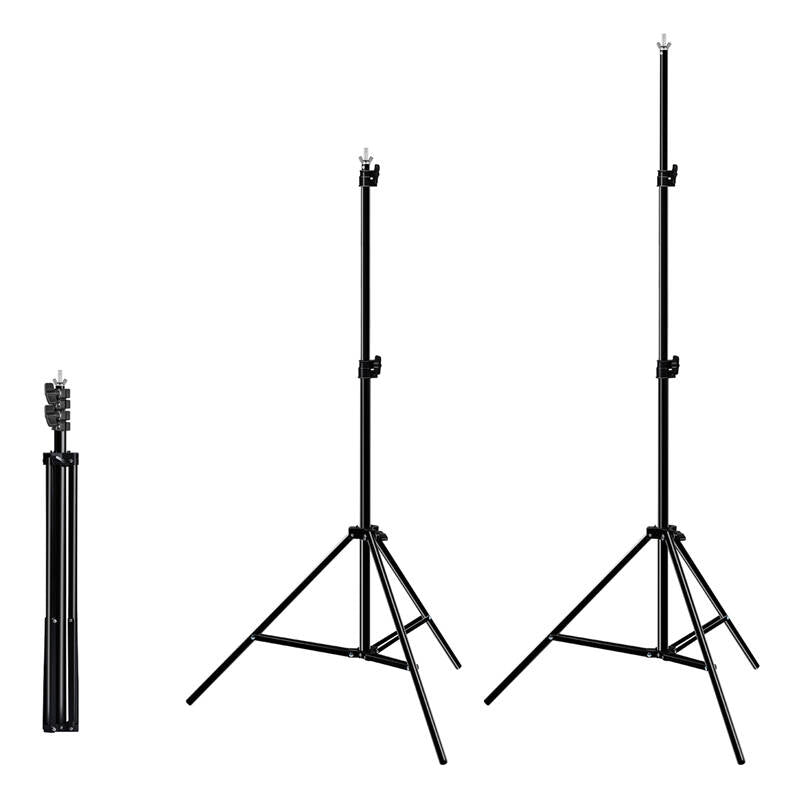 Photo studio background support Puluz 2x2m + Backdrops 3 pcs PKT5204 - Kotikauppa