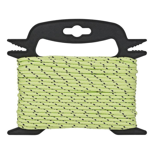 Pimeässä hohtava telttanaru 4 mm x 20m kelassa - Kotikauppa