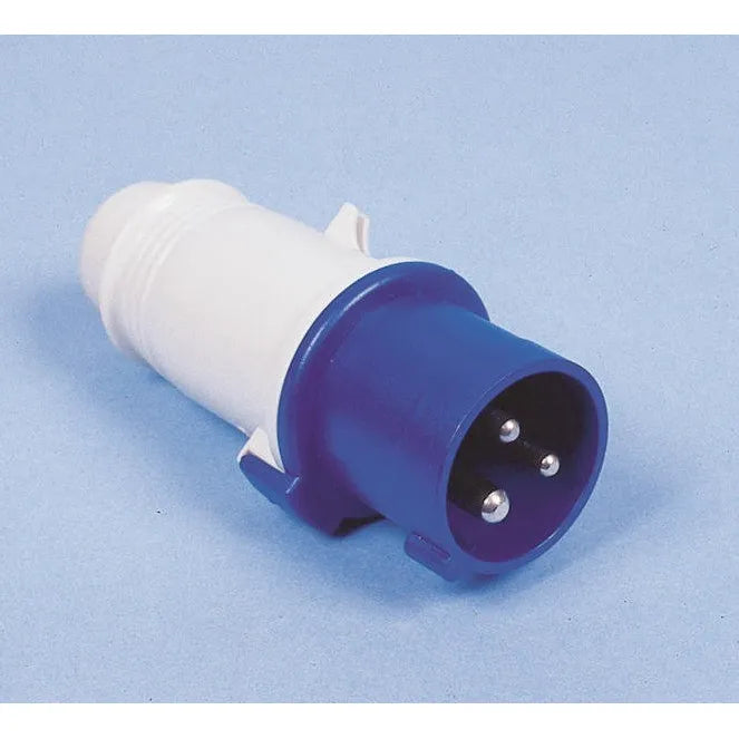 Pistoke 230V CEE, 3-napainen, uros | 1000201 | 4056161019685 | Kotikauppa |