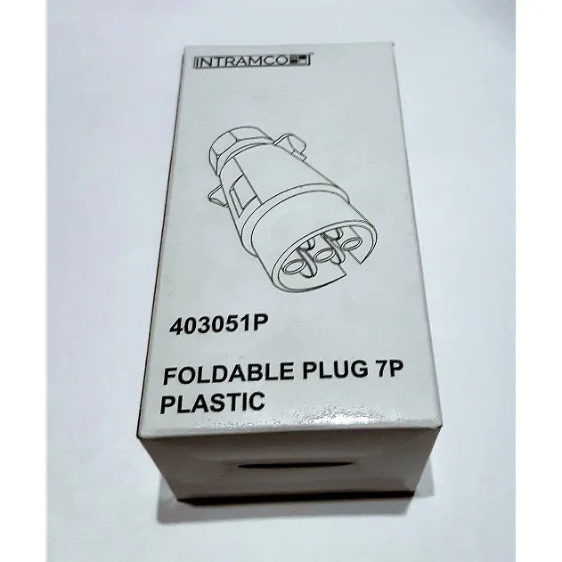 Pistoke 7-napainen muovi Pistoke 2-johdolle pakattu | 403051P | 8717568479347 | Kotikauppa |