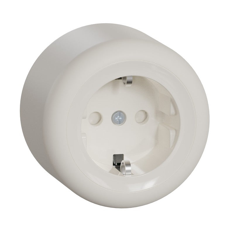 Pistorasia Schneider Electric Renova 1S/16A/IP21 PPJ VALKOINEN