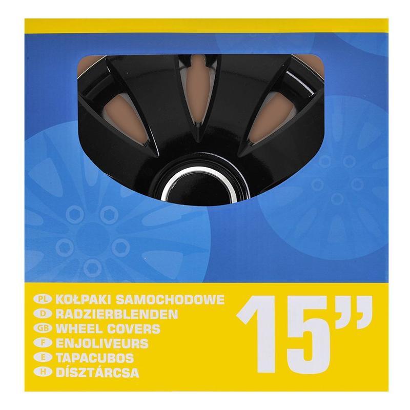 Pölykapseli Aura musta 15 tuumaa 4 kpl laatikossa | 310850S | 8718546656507 | Kotikauppa |