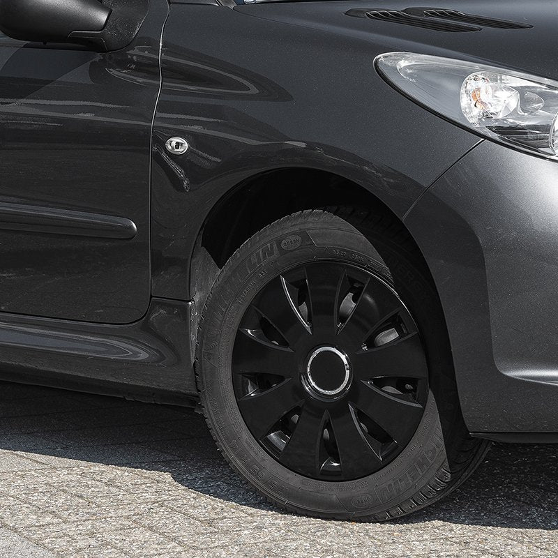 Pölykapseli Aura musta 15 tuumaa 4 kpl laatikossa - Kotikauppa