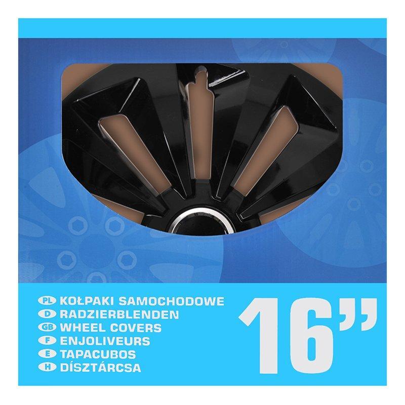 Pölykapseli Fox musta 16 tuumaa 4 kpl laatikossa | 310860S | 8718546656606 | Kotikauppa |