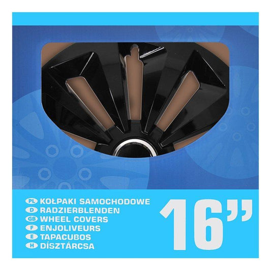 Pölykapseli Fox musta 16 tuumaa 4 kpl laatikossa | 310860S | 8718546656606 | Kotikauppa |