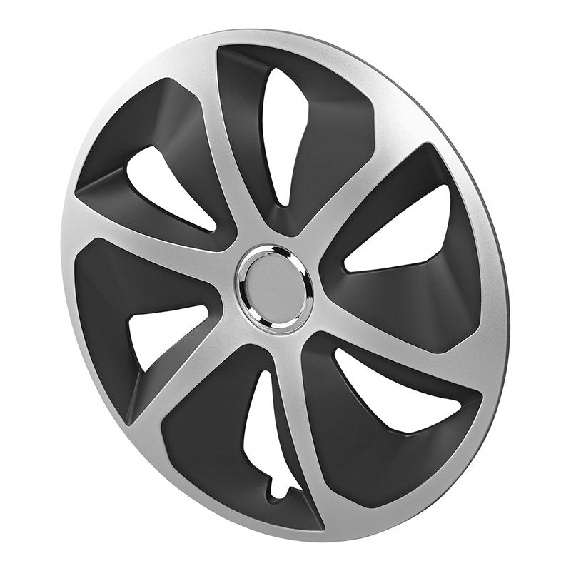 Pölykapseli Roco hopea/musta 15 tuumaa 4 kpl laatikossa - Kotikauppa