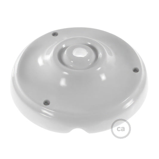 Posliininen kattoruusu 105mm (useita värejä) - Kotikauppa