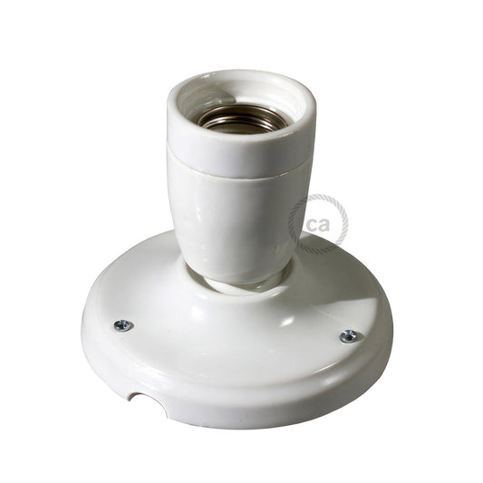 Posliinivalopiste seinään tai kattoon (E27) useita värejä - Kotikauppa