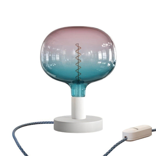 Pöytävalaisin E27 Posaluce Cobble Metal- Sisältää polttimon - Kotikauppa