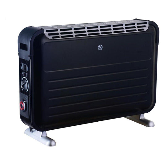 LÄMMITIN SIIRRETTÄVÄ A-C 750/1250/2000W P IP20 580x420mm MUSTA
