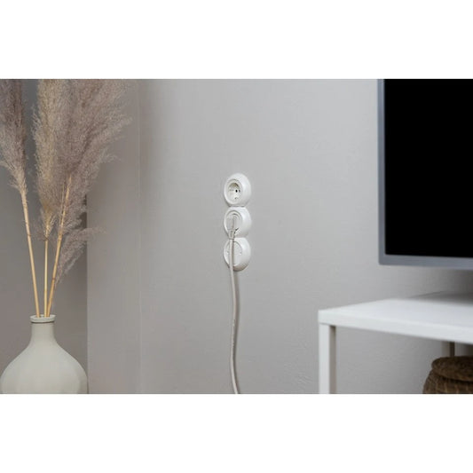 Pistorasia Schneider Electric Renova 1S/16A/230VIP21 VALKOINEN-3606480698040