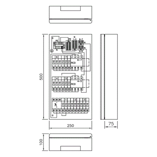 RYHMÄKESKUS-DATA PINTA FE EHSV140.21PS 40A IP20C FE | 3301655 | 6438100362171 | Ensto | Kotikauppa