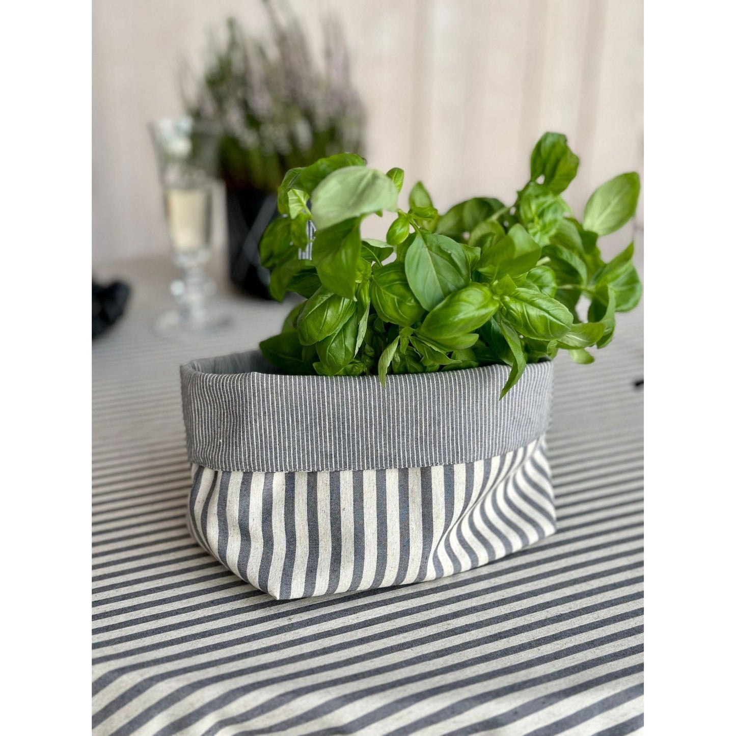 Rectangular Tablecloth, Recycled Fabric - Nord 1 - Kotikauppa
