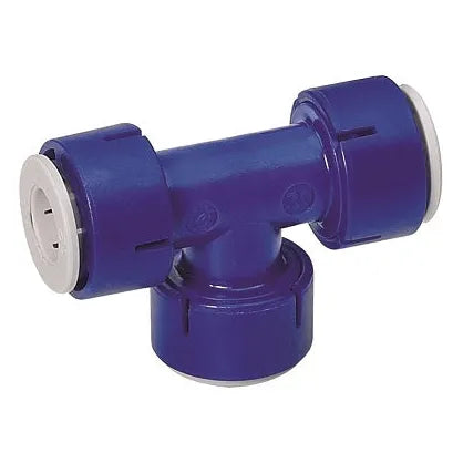 Reich T-liitin UniQuick 12 mm putki/putki/putki | 533-8240 | 4037911331271 | Kotikauppa | Reich