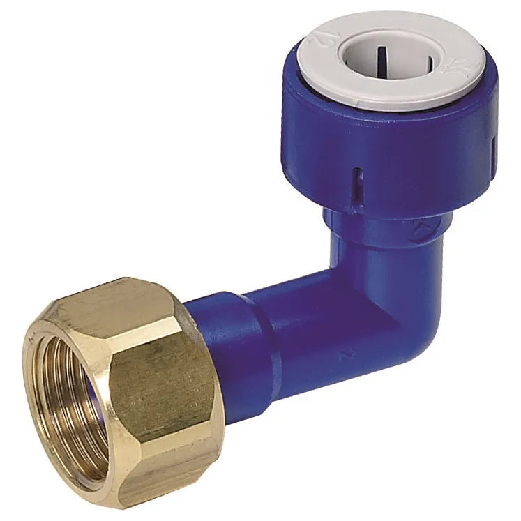 Reich kulma-liitin UniQuick 12 mm putki/sisäkierre metalliliitin | 533-8232 | 4037911331349 | Kotikauppa | Reich