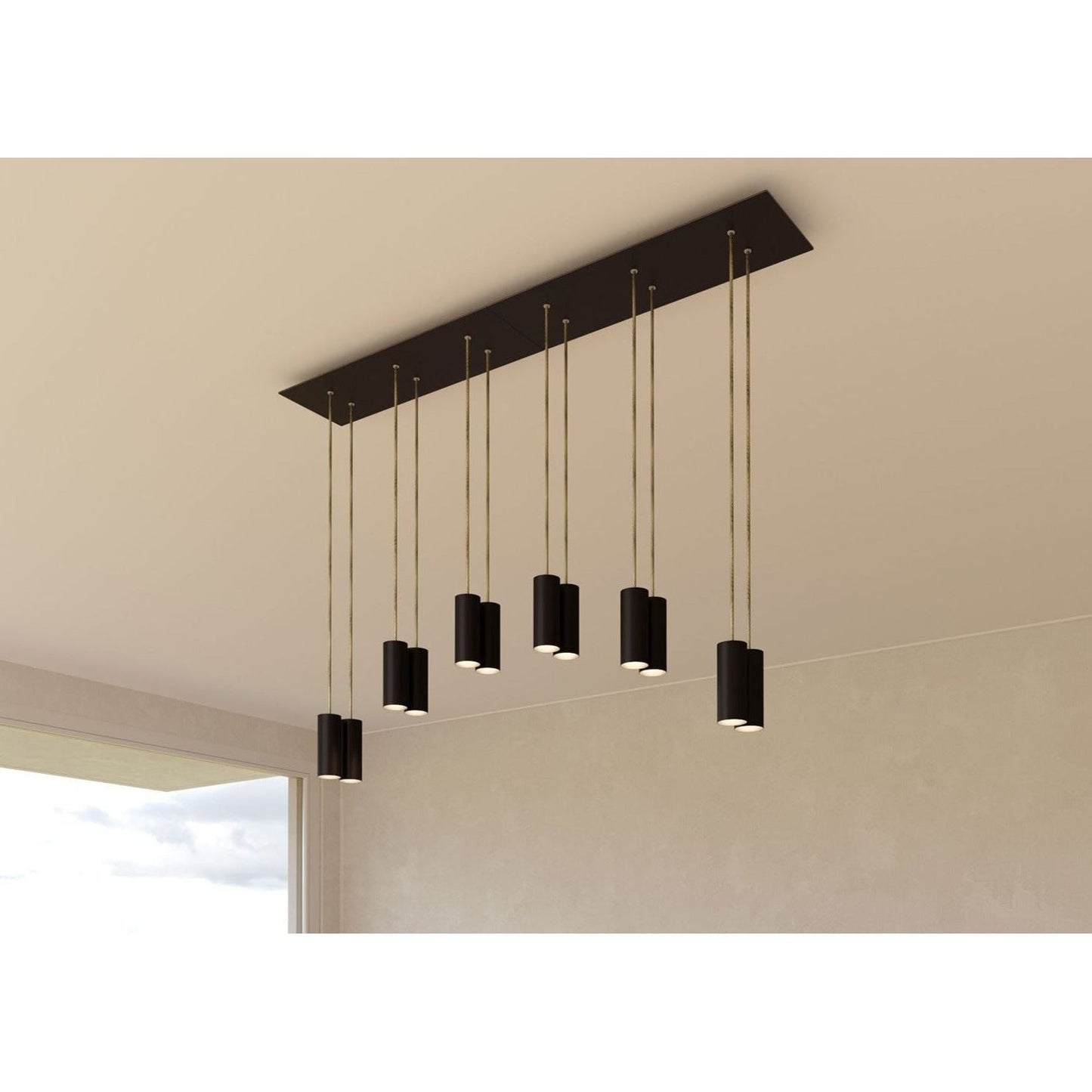 Riippuvalaisin kuudella valolla E14 XXL Rose-One - Kotikauppa