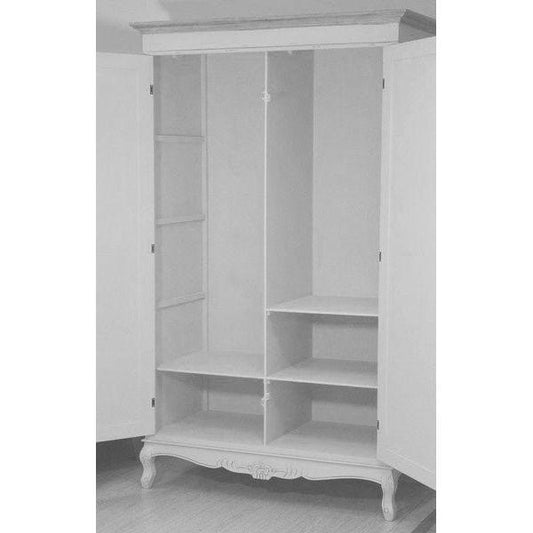 Rimini White vaatekaappi RIW044A - Kotikauppa