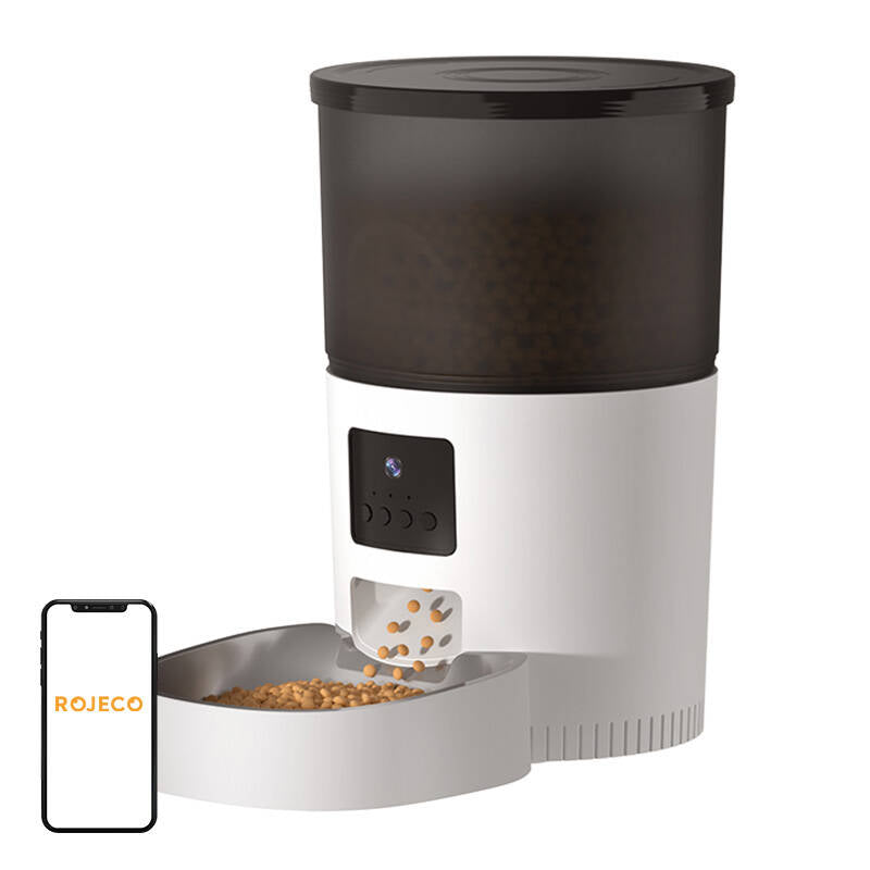 Rojeco 3L Automatic Pet Feeder WiFi with Camera - Kotikauppa
